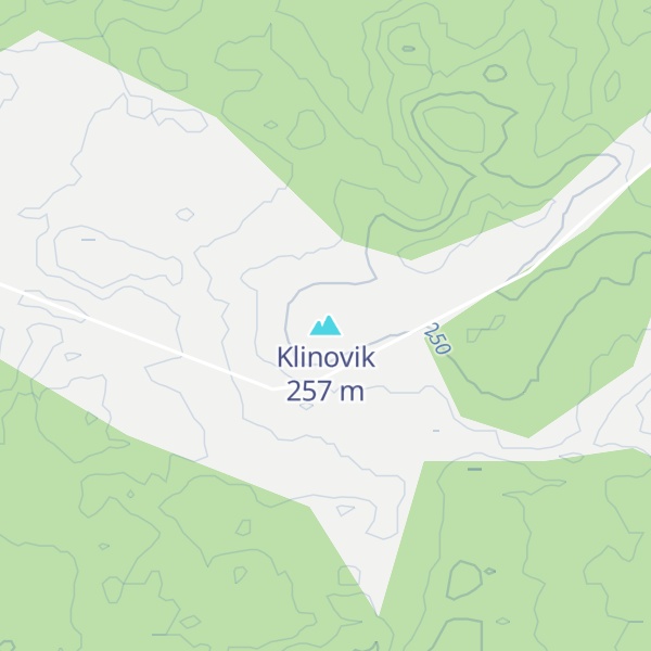 Map of Klinovik