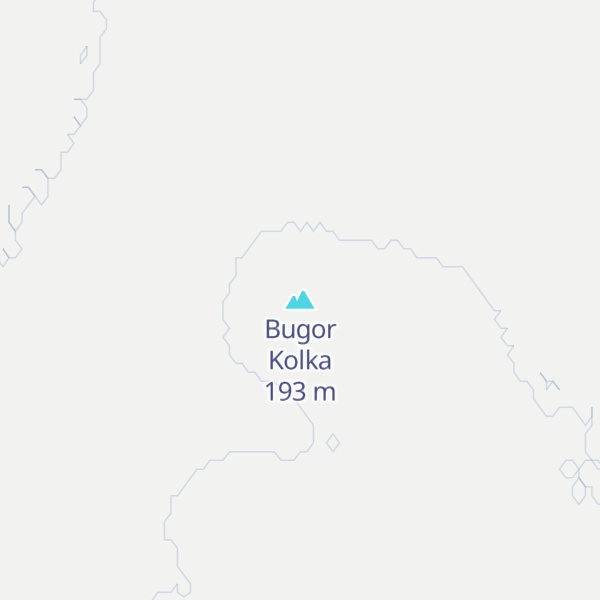 Map of Bugor Kolka