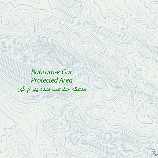 Map of Kūh-e Sefīd