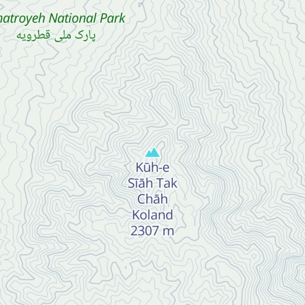 Map of Kūh-e Sīāh Tak Chāh Koland