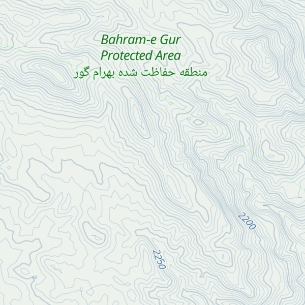 Map of Kūh-e Chāh Gūnī