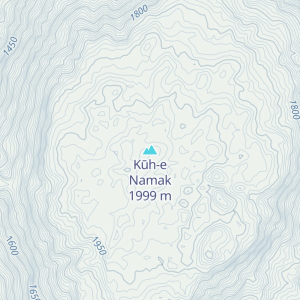 Map of Kūh-e Namak