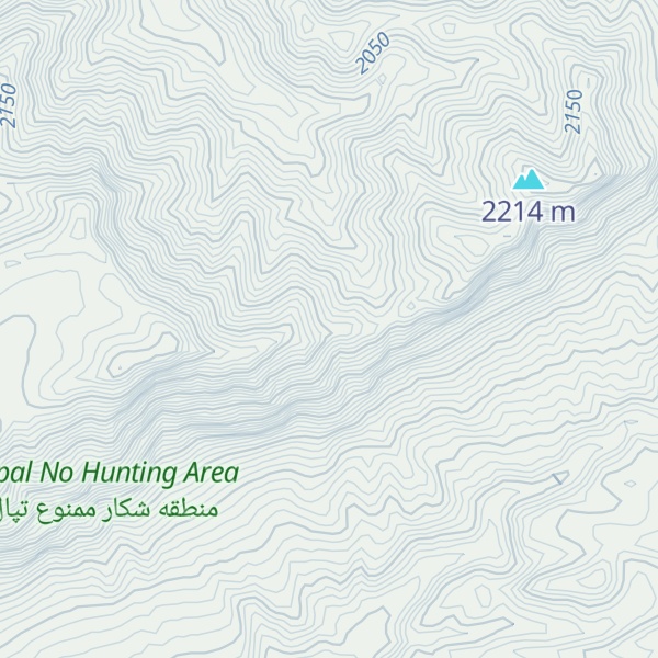 Map of Kūh-e Shūrān Kavīr