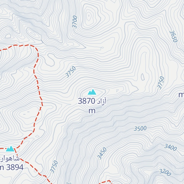Map of آزاد