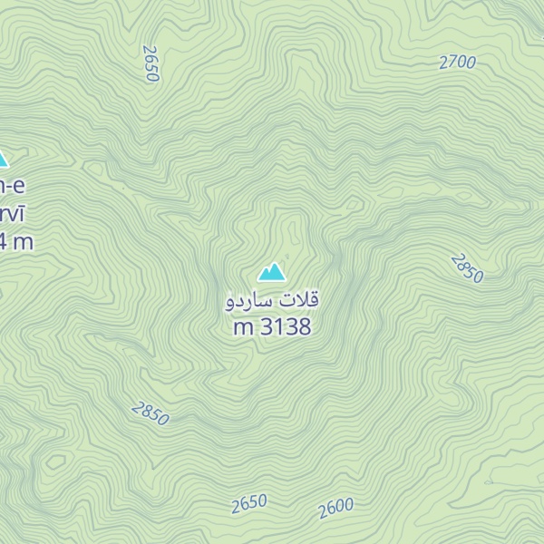 Map of قلات ساردو