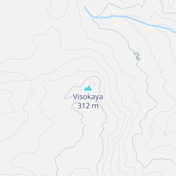 Map of Visokaya