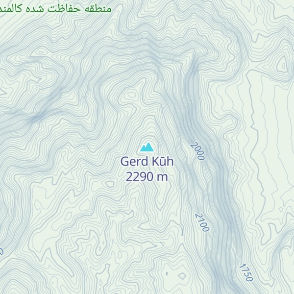 Map of Gerd Kūh