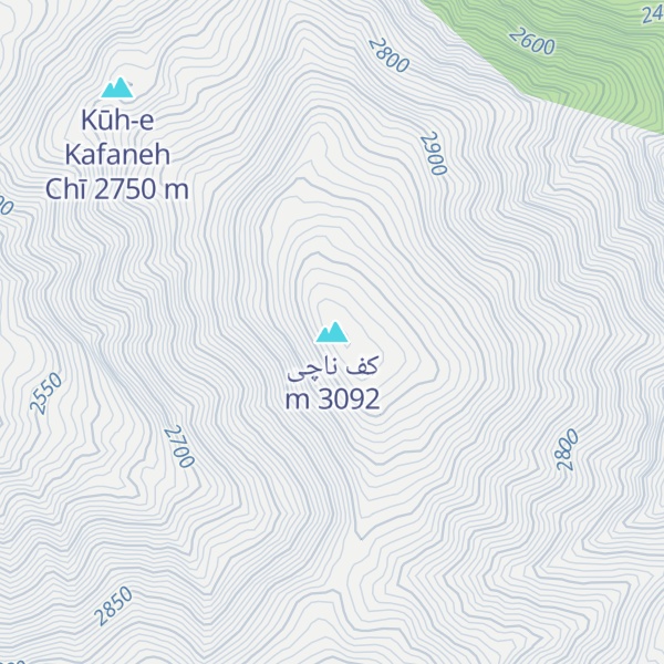 Map of کف ناچی