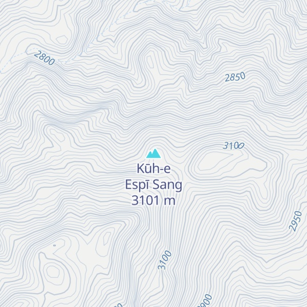 Map of Kūh-e Espī Sang