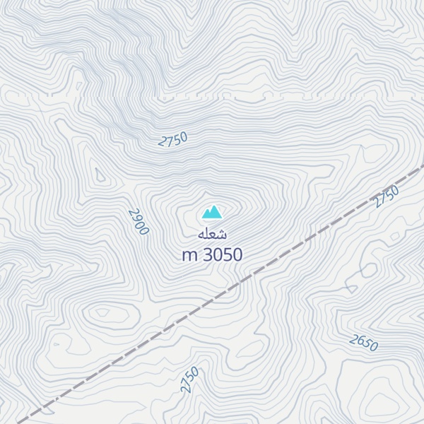 Map of شعله