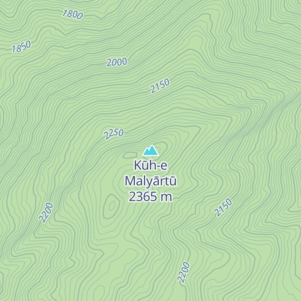 Map of Kūh-e Malyārtū
