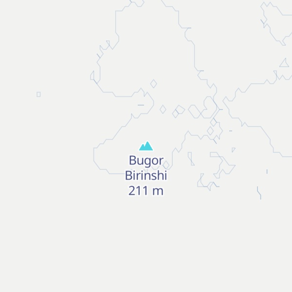 Map of Bugor Birinshi