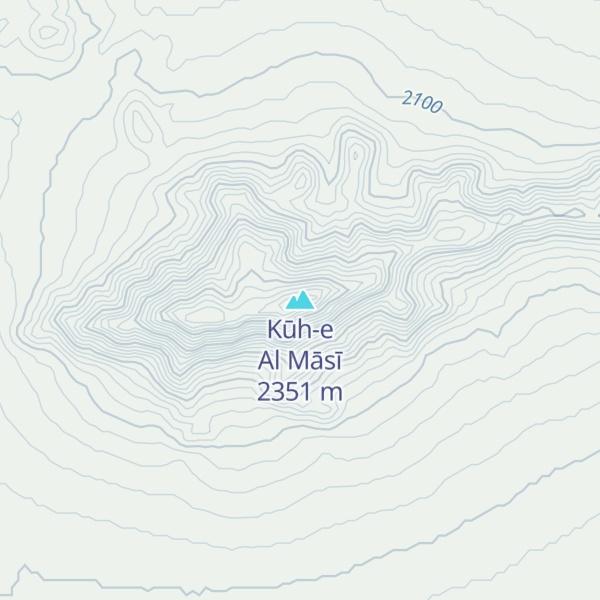 Map of Kūh-e Al Māsī
