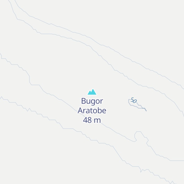 Map of Bugor Aratobe