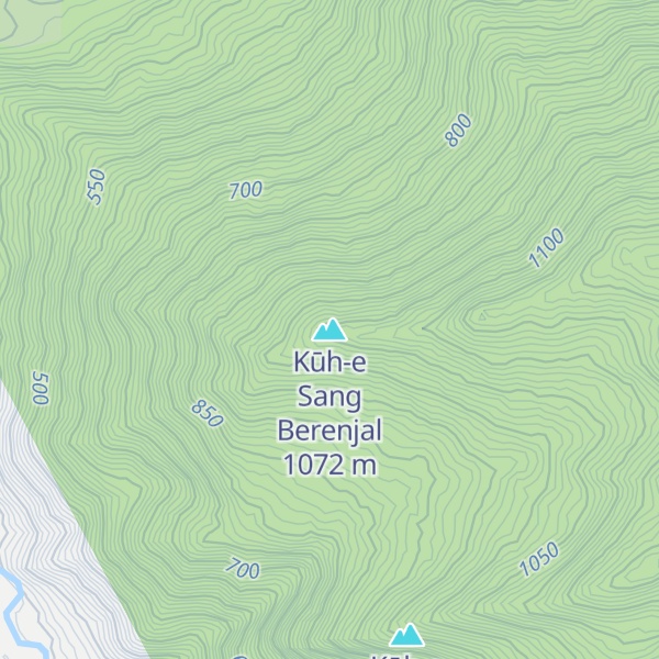 Map of Kūh-e Sang Berenjal