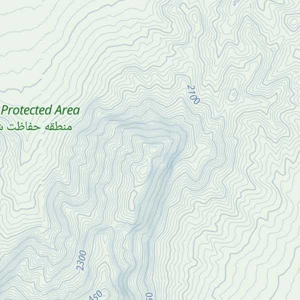 Map of Kūh-e Ganj Bāgh