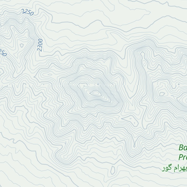 Map of Kūh-e Chāh Bīd