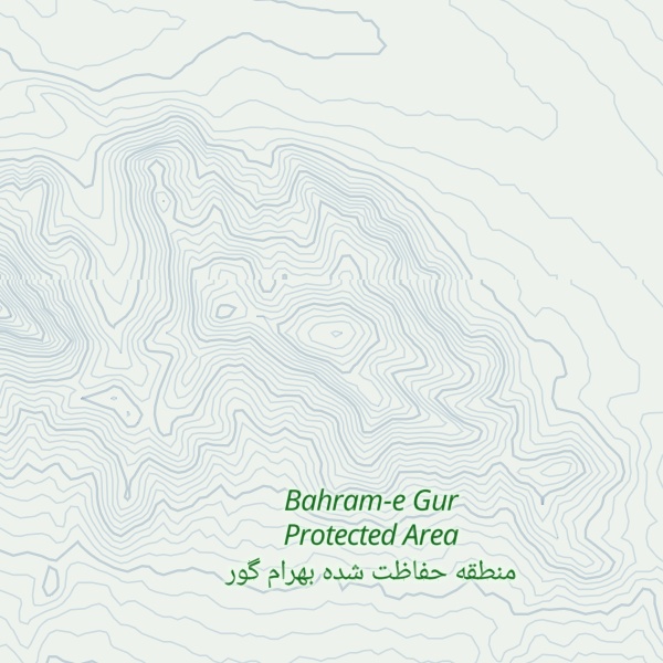 Map of Kūh-e Chekū