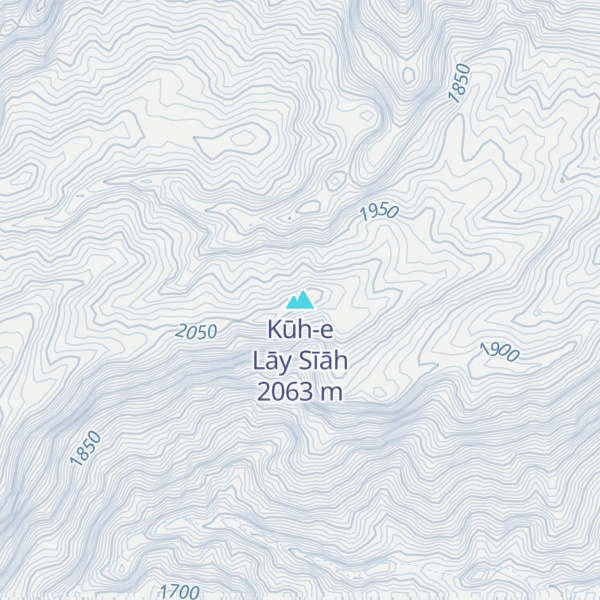 Map of Kūh-e Lāy Sīāh