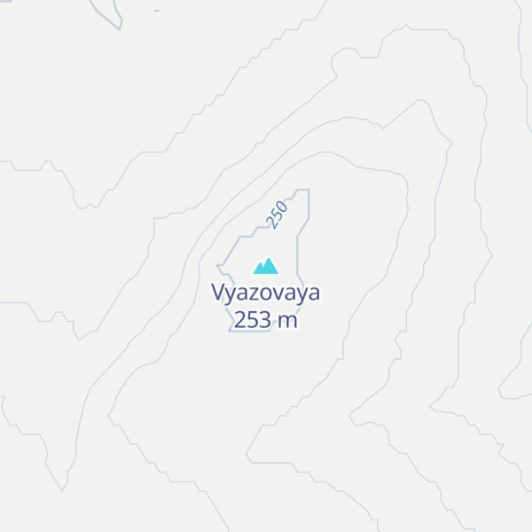 Map of Vyazovaya