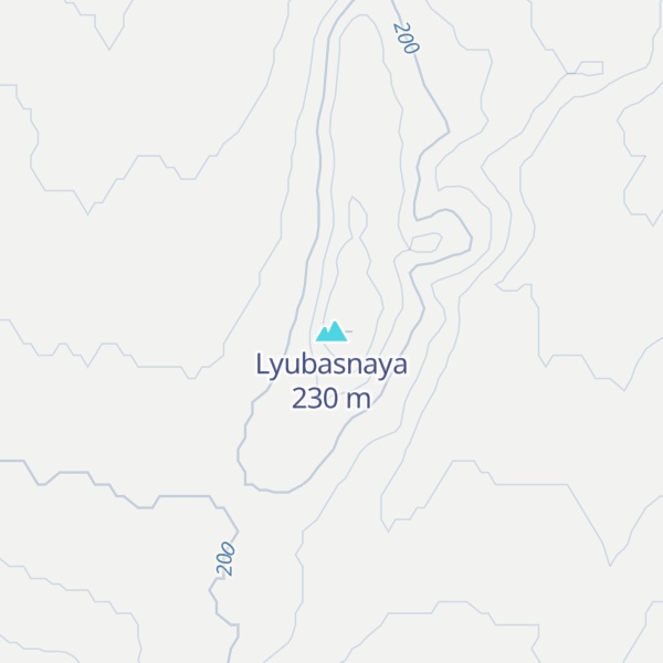Map of Lyubasnaya