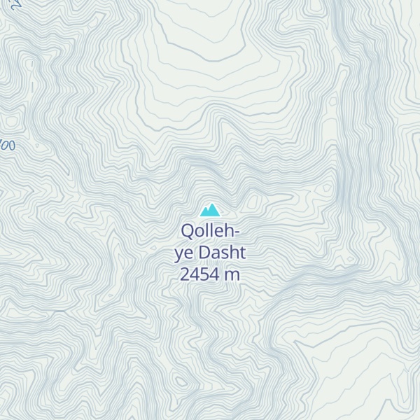 Map of Qolleh-ye Dasht