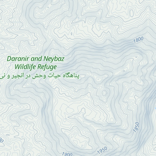 Map of Kūh-e Sāghand