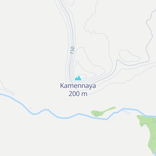 Map of Kamennaya