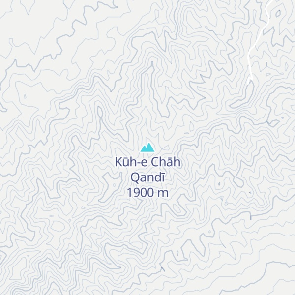 Map of Kūh-e Chāh Qandī
