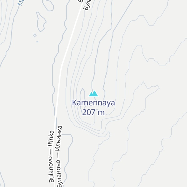 Map of Kamennaya