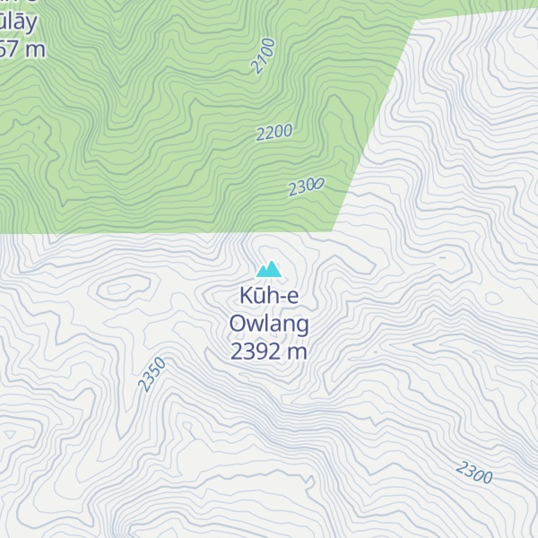 Map of Kūh-e Owlang