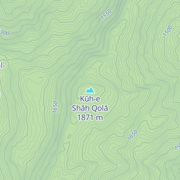 Map of Kūh-e Shāh Qolā