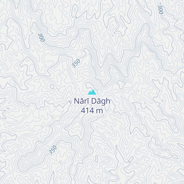 Map of Nārī Dāgh