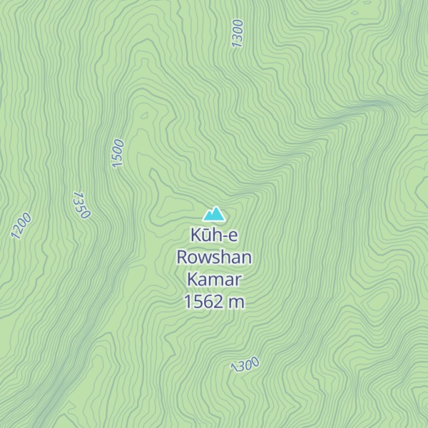 Map of Kūh-e Rowshan Kamar