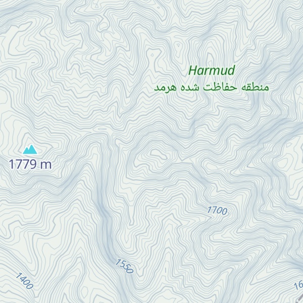 Map of Kūh-e Shab