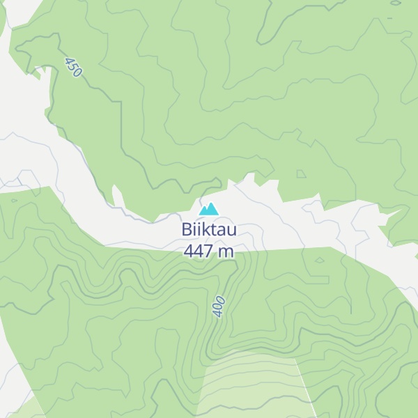 Map of Biiktau