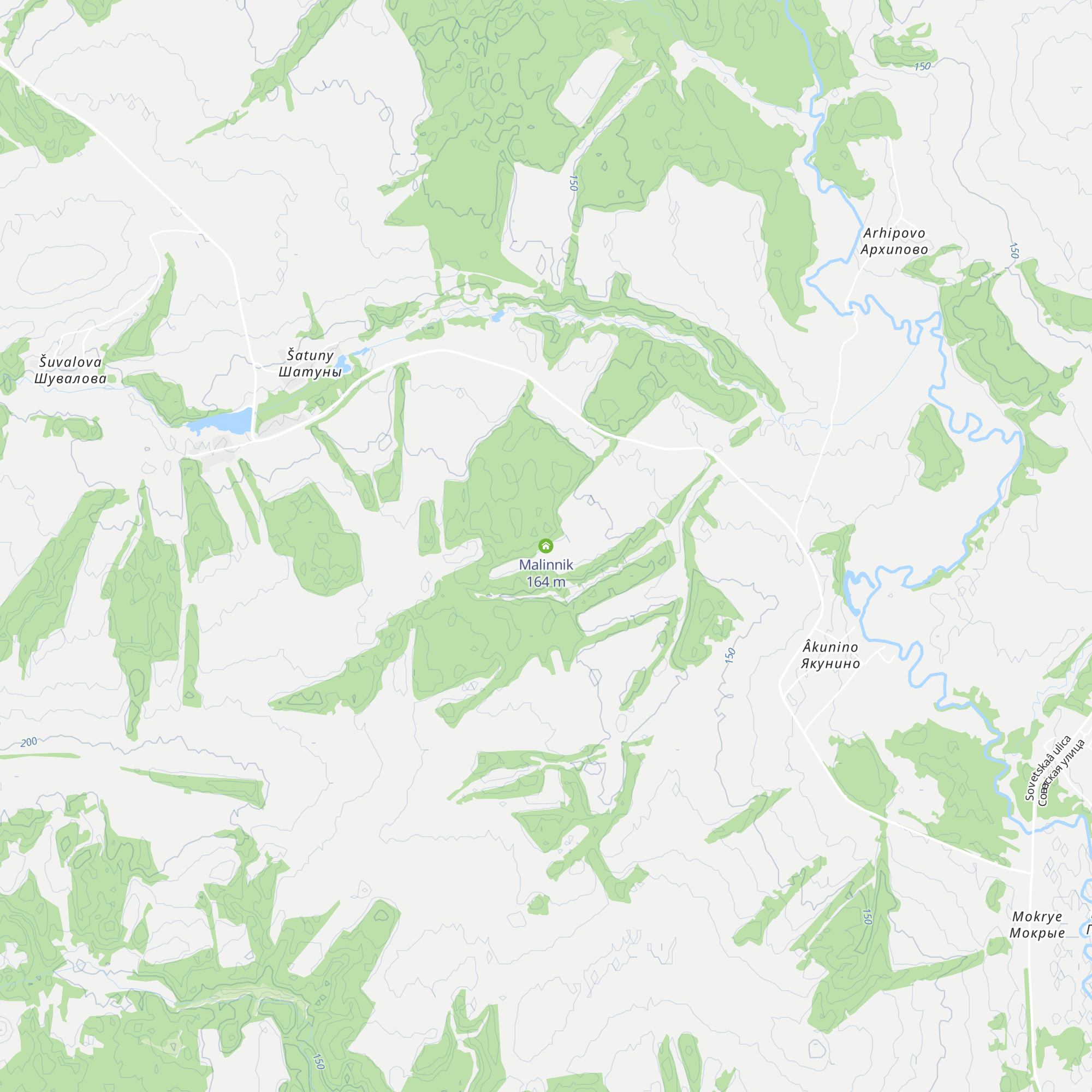 Malinnik map