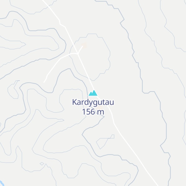 Map of Kardygutau