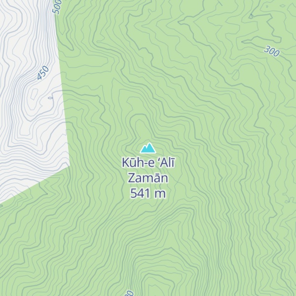 Map of Kūh-e ‘Alī Zamān
