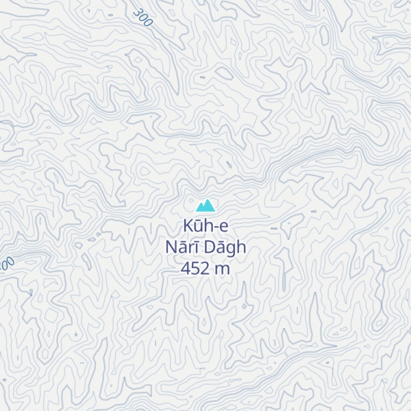 Map of Kūh-e Nārī Dāgh