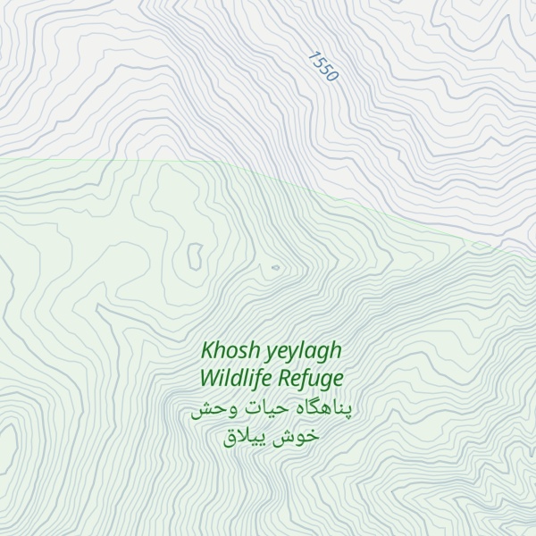 Map of Kūh-e Kalleh Varas