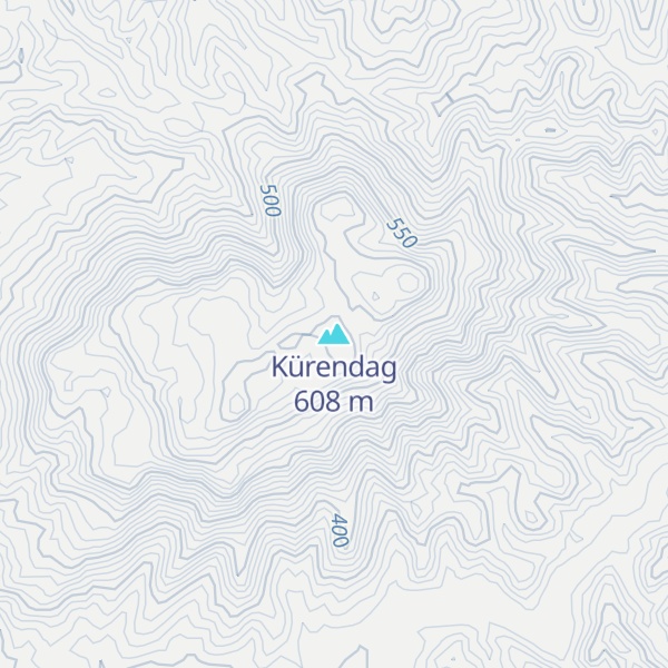 Map of Kürendag