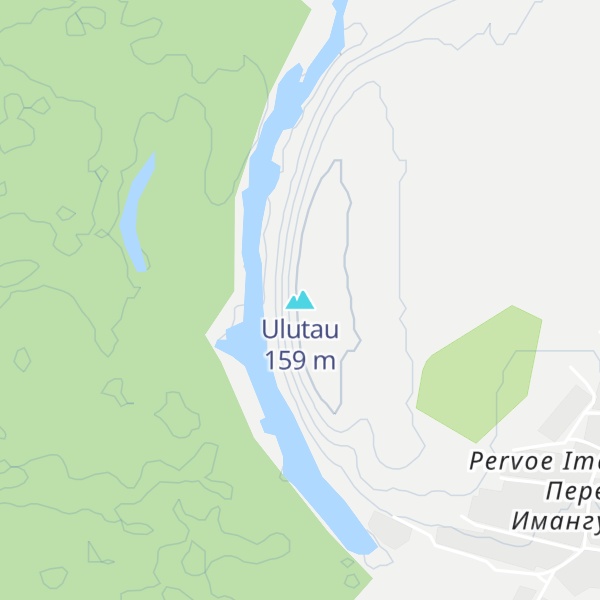 Map of Ulutau