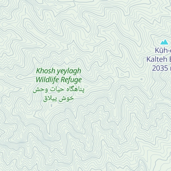 Map of Kūh-e Sanjeh Vān