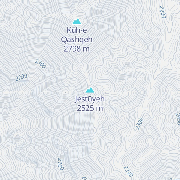 Map of Jestūyeh