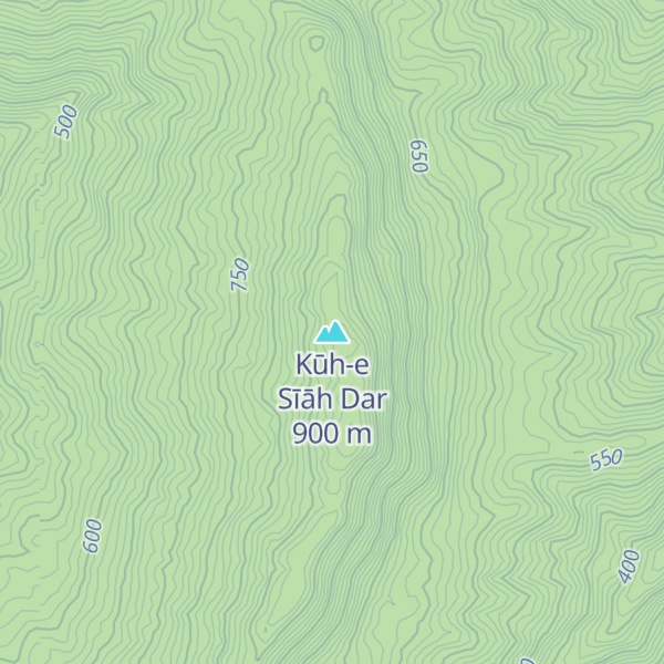 Map of Kūh-e Sīāh Dar