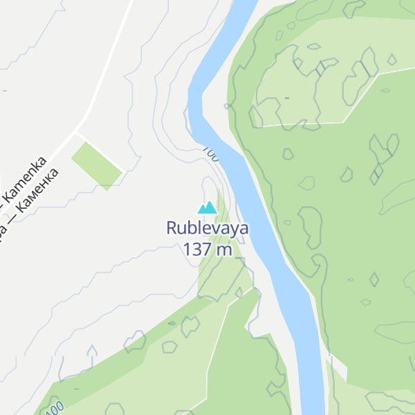 Map of Rublevaya