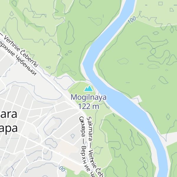Map of Mogilnaya