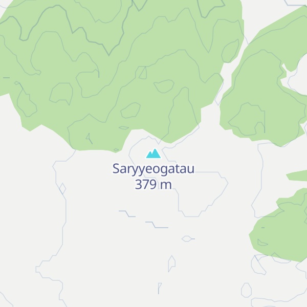 Map of Saryyeogatau