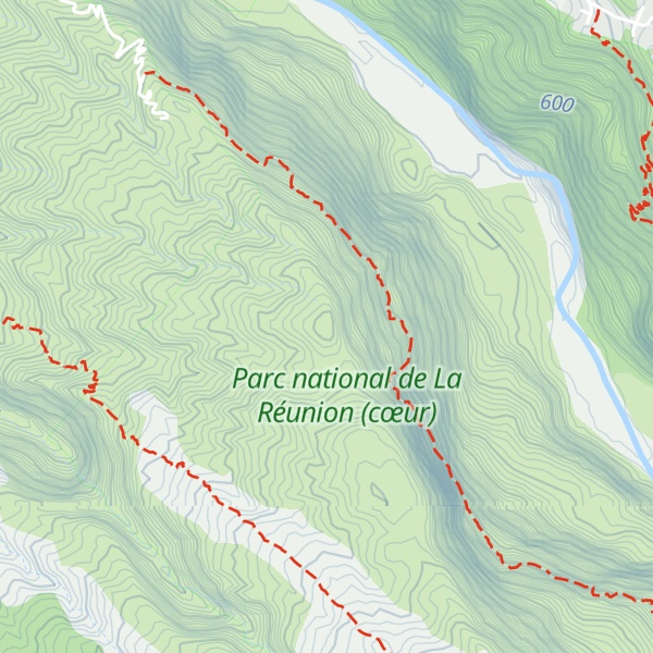 Map of Piton Fougères